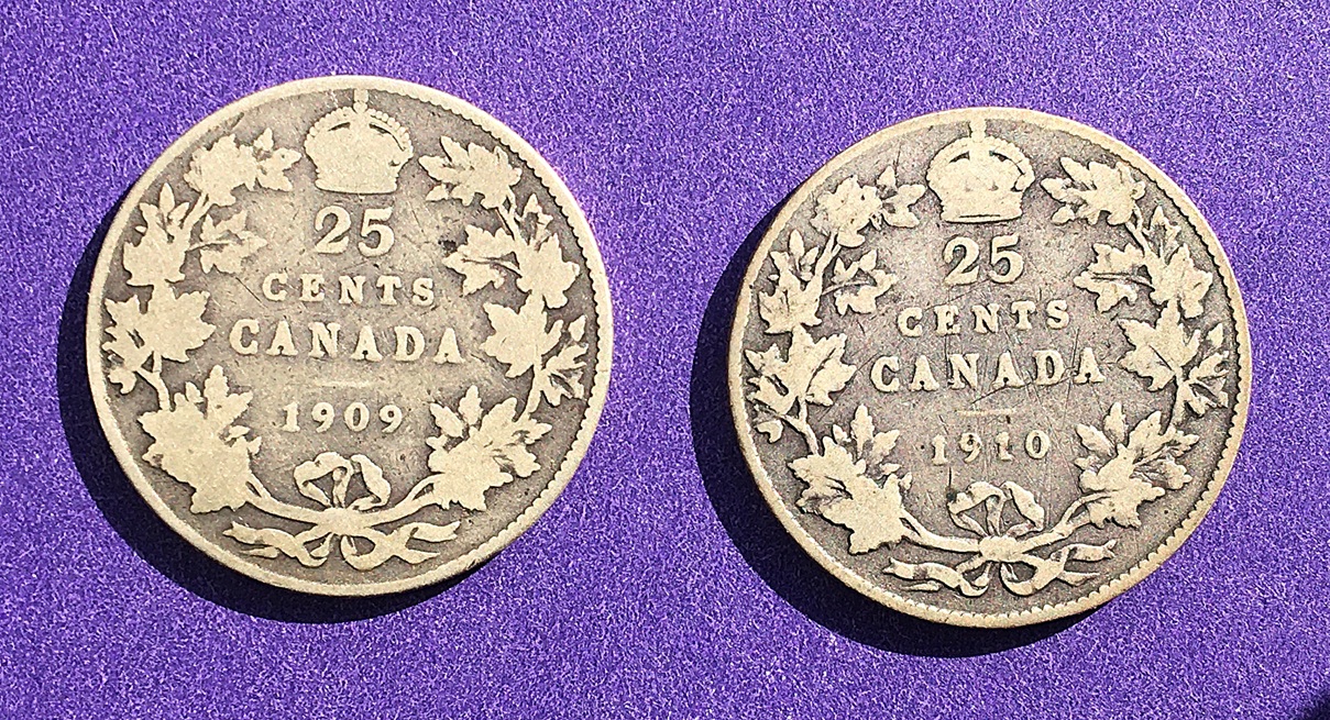 25 cents 1909 et 1910 revers 30.jpg