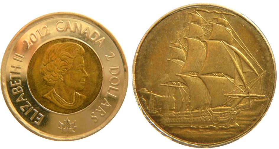 2 dollars 2012 - HMS Shannon-Accumulation excessive revers-1.JPG