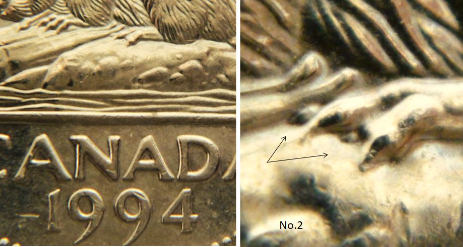 5 Cents 1994-Griffe extra-No.2.JPG