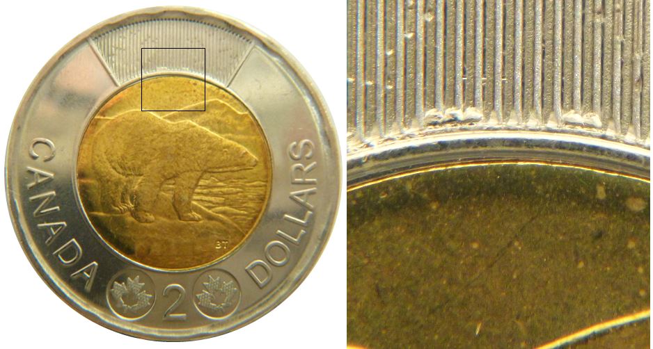 2 Dollars 2024-Éclat coin dans les marque de sécurité-1.JPG
