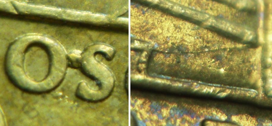1 Dollar 2022-Éclat coin entre O et S  de Oscar-1.JPG
