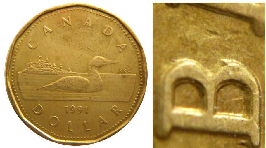 1 Dollar 1991-Double ELIZABETH-1.JPG