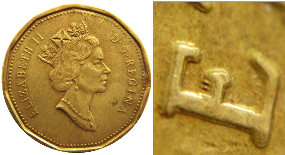 1 Dollar 1991-Double ELIZABETH-2.JPG