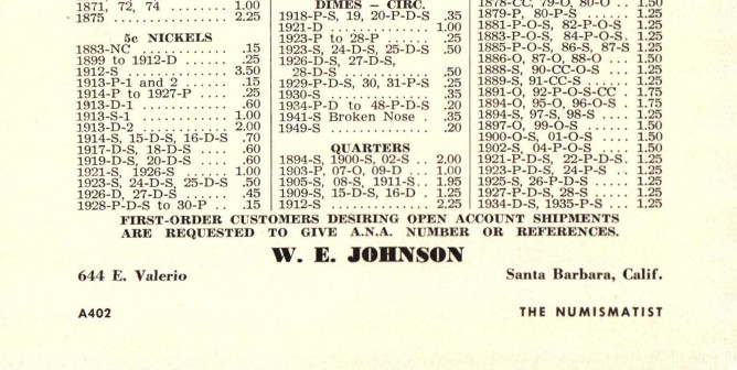 WE JOHNSON THE NUMISMATIST SEPTEMBER 1950.jpg