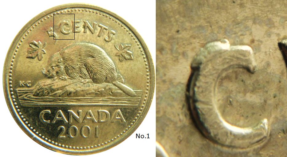 5 Cents 2001-Éclat coin sur C de Cents-No.1.JPG