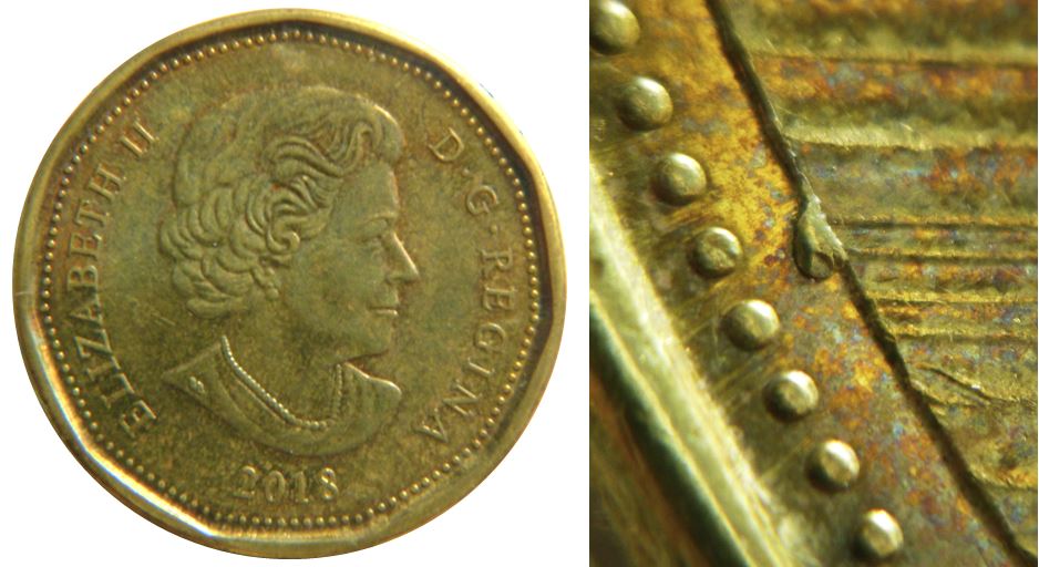 1 dollar 2018-Éclat de coin devant les vagues-1,.JPG