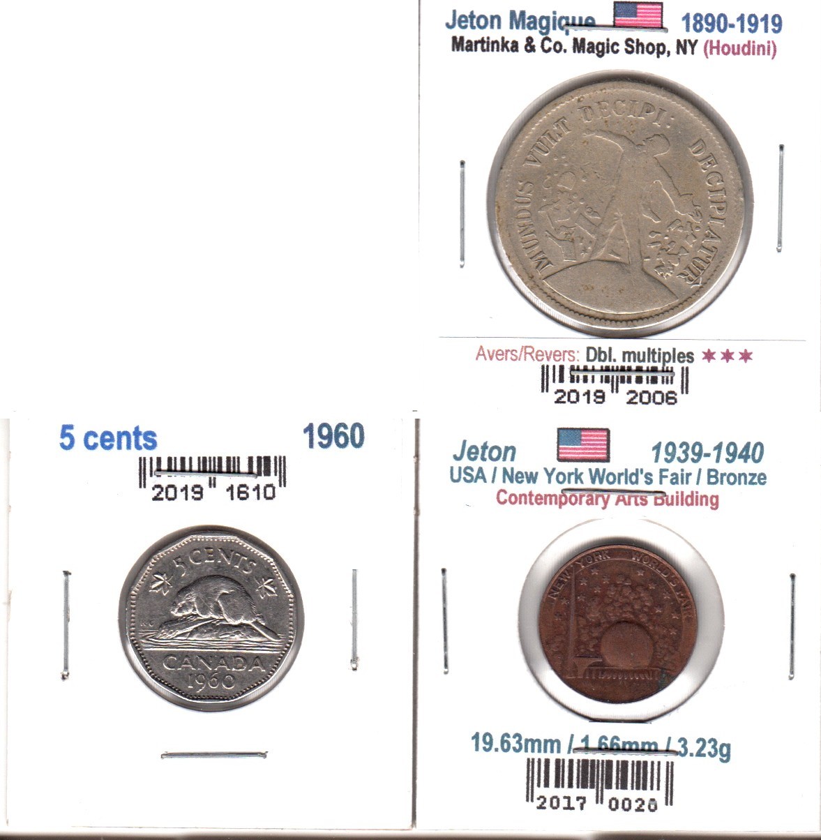 À Vendre - Lot 3 pièces CA-USA - Front.jpg