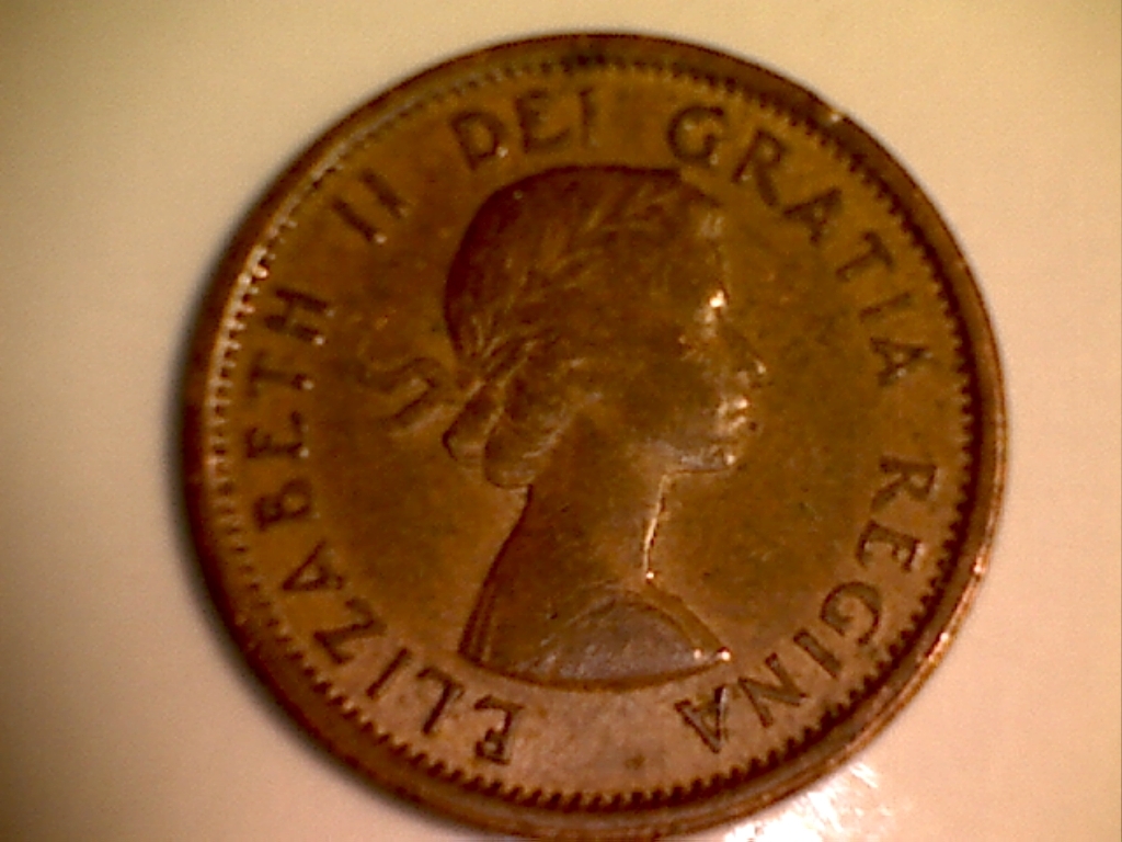 1964 Dommage au coin au-dessus de Regina B018054D Avers.jpg