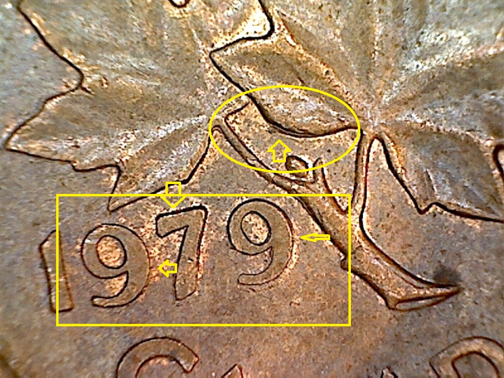 1979 Double 979 et entrechoqué sous la feuille de droite B018077C 1 de 2.jpg