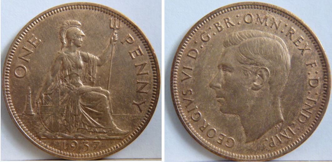 Un Penny-1937- Une bizare de couleur.JPG