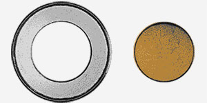 RCM Two Piece Planchet Type Core and Ring