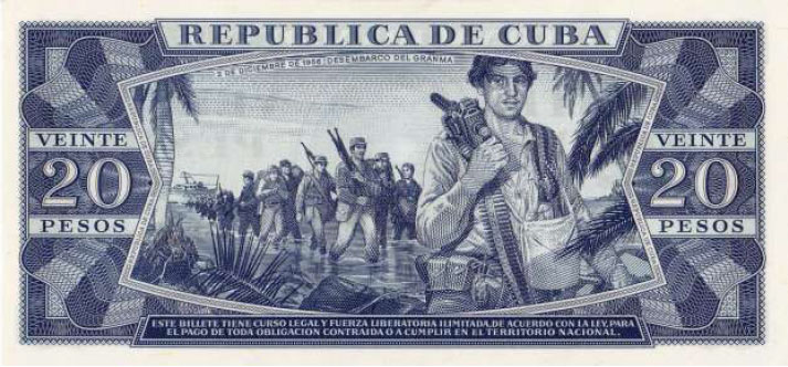 20 pesos - 2 décembre 1956