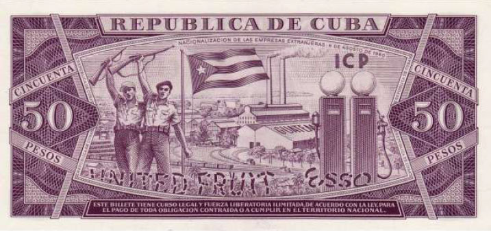 50 pesos - 6 août 1960