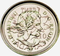 Elizabeth II (2003 à 2012) - Avers - Coins entrechoqués