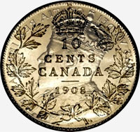 Edward VII (1902 à 1910) - Revers - Coins entrechoqués