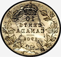 Edward VII (1902 to 1910) - Obverse - Die clash