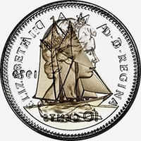 Elizabeth II (1979 to 1989) - Obverse - Die clash