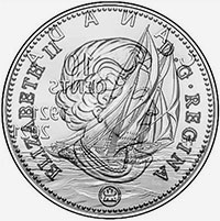 Elisabeth II (2021) - Obverse - Die clash