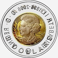 Elizabeth II (2006) - Revers - Coins entrechoqués