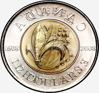 Elizabeth II (2008) - Revers - Coins entrechoqués