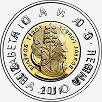 Elizabeth II (2011) - Obverse - Die clash