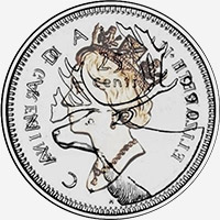 Elizabeth II (1990 à 2003) - Revers - Coins entrechoqués