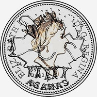 Elizabeth II (2002) - Obverse - Die clash