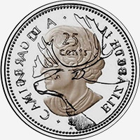 Elizabeth II (2003 à aujourd'hui) - Revers - Coins entrechoqués
