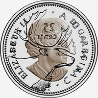 Elizabeth II (2003 to today) - Obverse - Die clash