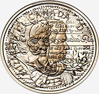 Elizabeth II (2012) - Obverse - Die clash