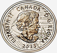 Elizabeth II (2012) - Obverse - Die clash