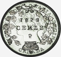 Victoria (1858) - Avers - Coins entrechoqués