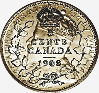 Edward VII (1902 to 1910) - Reverse - Die clash