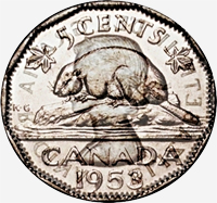 Elizabeth II (1953 à 1964) - Revers - Coins entrechoqués