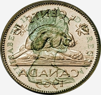 Elizabeth II (1965 à 1989) - Avers - Coins entrechoqués