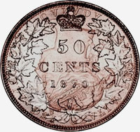 Victoria (1870 to 1901) - Reverse - Die clash