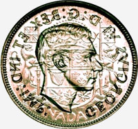 George VI (1937 to 1947) - Reverse - Die clash