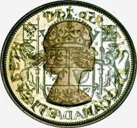 Élizabeth II (1953 to 1964) - Obverse - Die clash