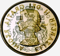 Élizabeth II (1959 to 1964) - Reverse - Die clash