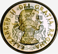 Élizabeth II (1959 to 1964) - Obverse - Die clash