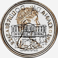 Elizabeth II (1973) - Obverse - Die clash