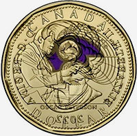 Elizabeth II (2022) - Revers - Coins entrechoqués