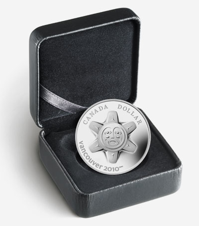 Dollar en argent épreuve numismatique édition limité 2010 - Le soleil