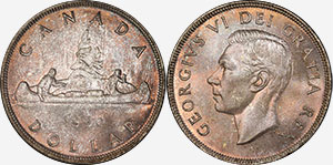 Canada 1 dollar 1950 - MS-68