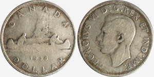 1 dollar 1938 - Lowball
