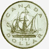 Canada, one dollar, 1949