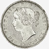 Nouveau-Brunswick, Victoria, pièce de 10 cents, 1864