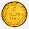 Newfoundland, two dollars, 1870