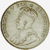 Canada, George V, pièce de 25 cents en argent, 1911