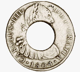 Dollar troué, 1813
